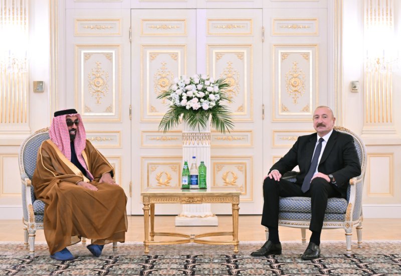 President Ilham Aliyev receives National Security Advisor of United Arab Emirates