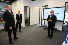 President Ilham Aliyev attends opening of 1st phase of “SABAH.city” innovation campus (PHOTO)