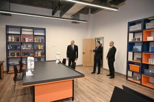President Ilham Aliyev attends opening of 1st phase of “SABAH.city” innovation campus (PHOTO)