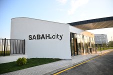 President Ilham Aliyev attends opening of 1st phase of “SABAH.city” innovation campus (PHOTO)