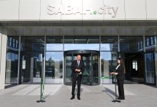 President Ilham Aliyev attends opening of 1st phase of “SABAH.city” innovation campus (PHOTO)