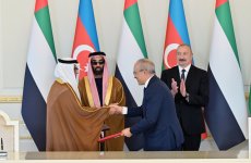 President Ilham Aliyev receives UAE National Security Advisor (PHOTO)