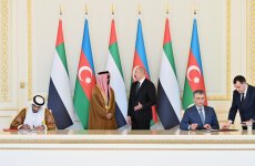 President Ilham Aliyev receives UAE National Security Advisor (PHOTO)