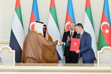 President Ilham Aliyev receives UAE National Security Advisor (PHOTO)