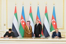President Ilham Aliyev receives UAE National Security Advisor (PHOTO)
