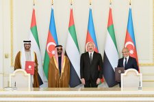 President Ilham Aliyev receives UAE National Security Advisor (PHOTO)