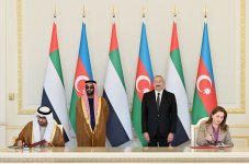 President Ilham Aliyev receives UAE National Security Advisor (PHOTO)