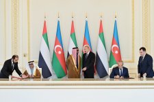 President Ilham Aliyev receives UAE National Security Advisor (PHOTO)