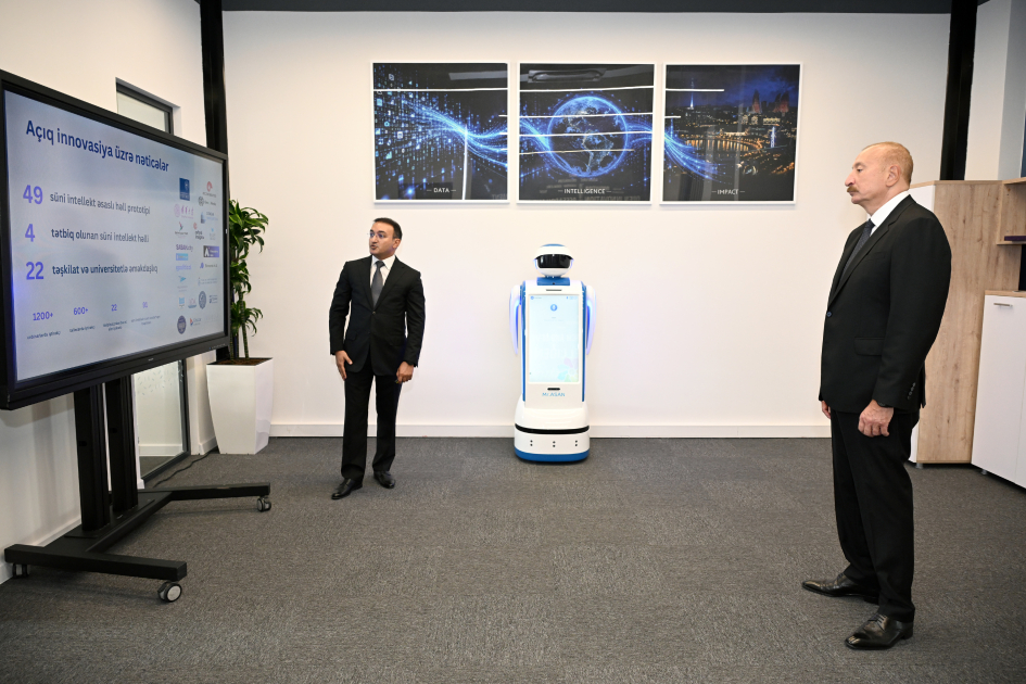 President Ilham Aliyev attends opening of 1st phase of “SABAH.city” innovation campus (PHOTO)
