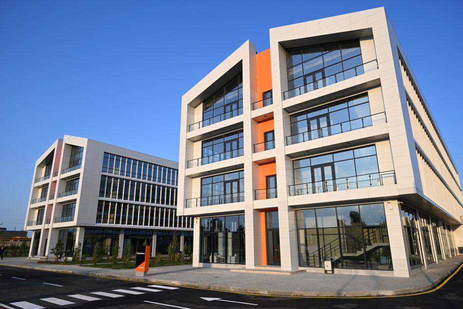 President Ilham Aliyev attends opening of 1st phase of “SABAH.city” innovation campus (PHOTO)