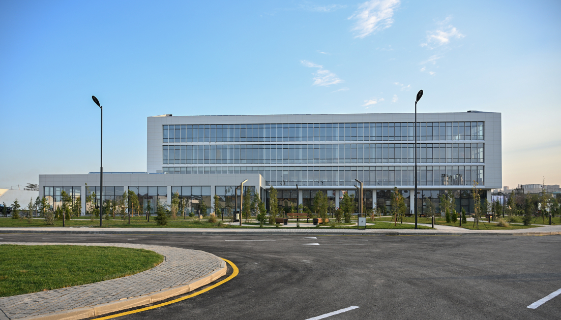 President Ilham Aliyev attends opening of 1st phase of “SABAH.city” innovation campus (PHOTO)