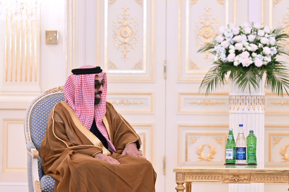 President Ilham Aliyev receives UAE National Security Advisor (PHOTO)