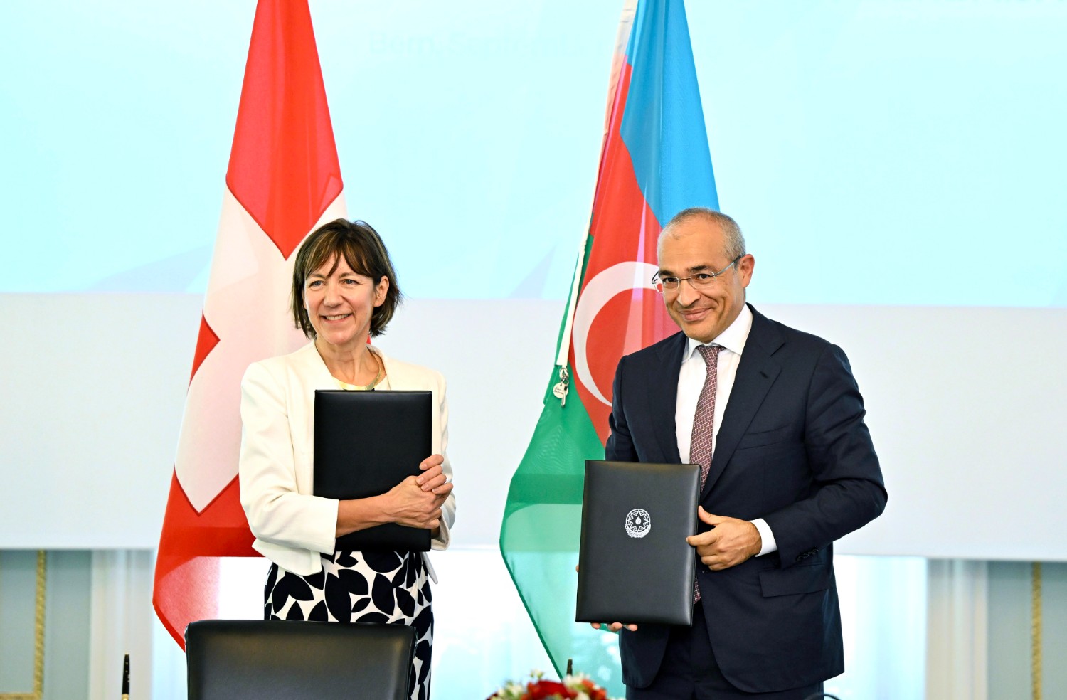Azerbaijan, Switzerland explore progress of new joint initiatives (PHOTO)