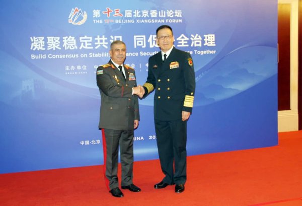 Azerbaijani Minister of Defense makes working visit to China (PHOTO)