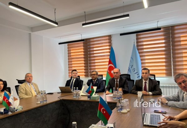 Presentation of "Azerbaijan-Uzbekistan business barometer" initiative underway in Baku (PHOTO)