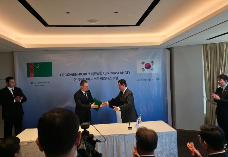 Turkmen, South Korean firms establish IT joint venture