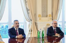 President Ilham Aliyev receives Minister of Foreign Affairs of Türkiye (PHOTO)