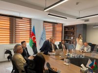 Presentation of "Azerbaijan-Uzbekistan business barometer" initiative underway in Baku (PHOTO)