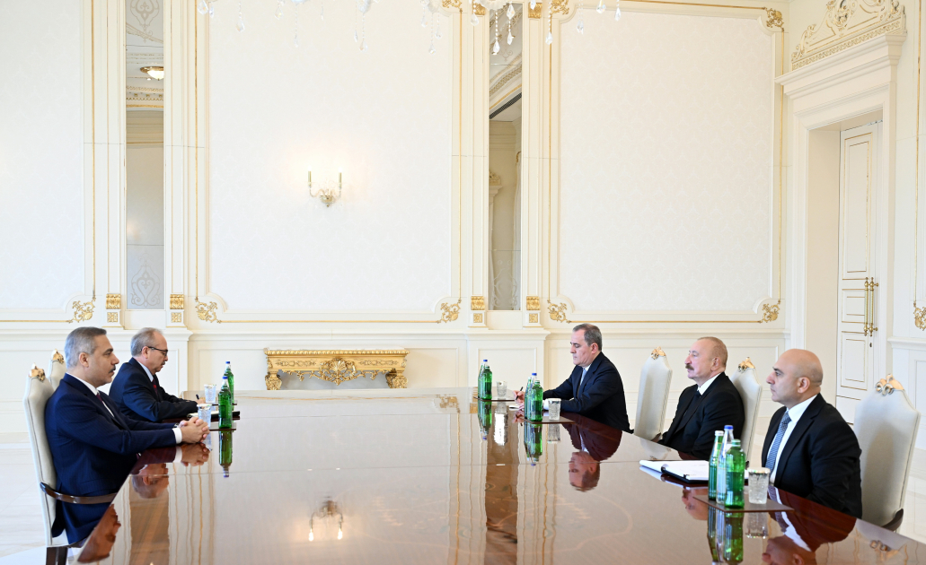 President Ilham Aliyev receives Minister of Foreign Affairs of Türkiye (PHOTO)
