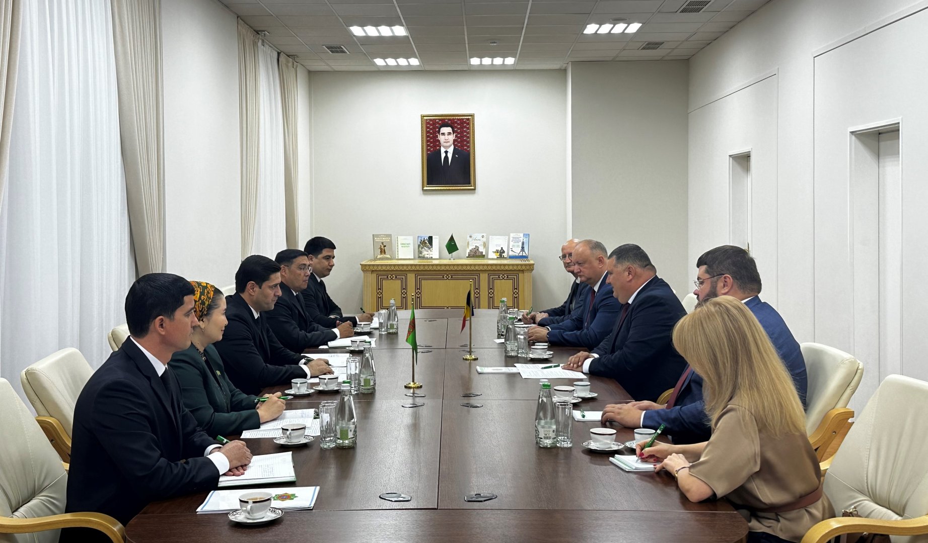 Türkmən‑Moldova parlamentlərarası dostluq qrupları görüş keçirir