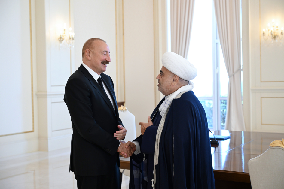 President Ilham Aliyev receives participants of international conferences held in Baku (PHOTO/VIDEO)