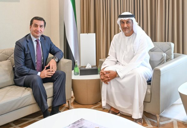 Azerbaijan, UAE discuss strategic partnership and regional developments (PHOTO)