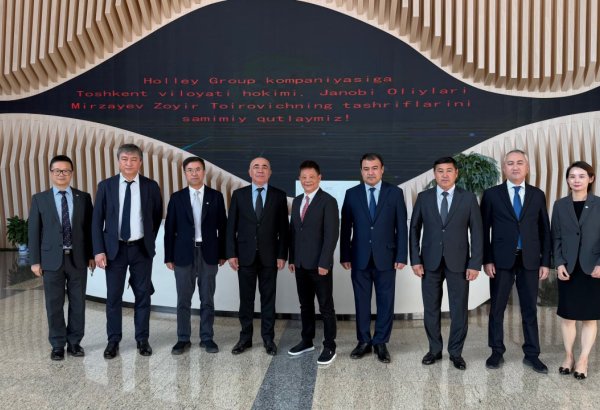 Uzbek Tashkent region, Chinese firms target new manufacturing projects