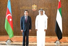 Azerbaijan, UAE discuss strategic partnership and regional developments (PHOTO)