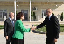 President Ilham Aliyev attends inauguration of “Gobustan” Solar Power Plant (PHOTO)