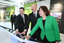 President Ilham Aliyev attends inauguration of “Gobustan” Solar Power Plant (PHOTO)