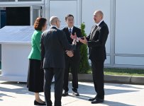 President Ilham Aliyev attends inauguration of “Gobustan” Solar Power Plant (PHOTO)