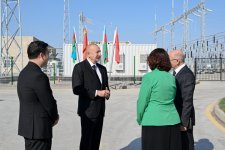 President Ilham Aliyev attends inauguration of “Gobustan” Solar Power Plant (PHOTO)