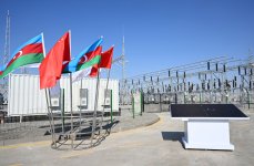 President Ilham Aliyev attends inauguration of “Gobustan” Solar Power Plant (PHOTO)