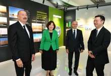 President Ilham Aliyev attends inauguration of “Gobustan” Solar Power Plant (PHOTO)