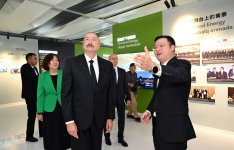 President Ilham Aliyev attends inauguration of “Gobustan” Solar Power Plant (PHOTO)