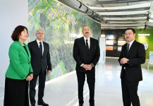 President Ilham Aliyev attends inauguration of “Gobustan” Solar Power Plant (PHOTO)
