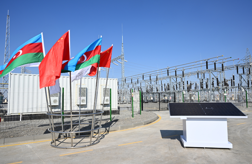 President Ilham Aliyev attends inauguration of “Gobustan” Solar Power Plant (PHOTO)