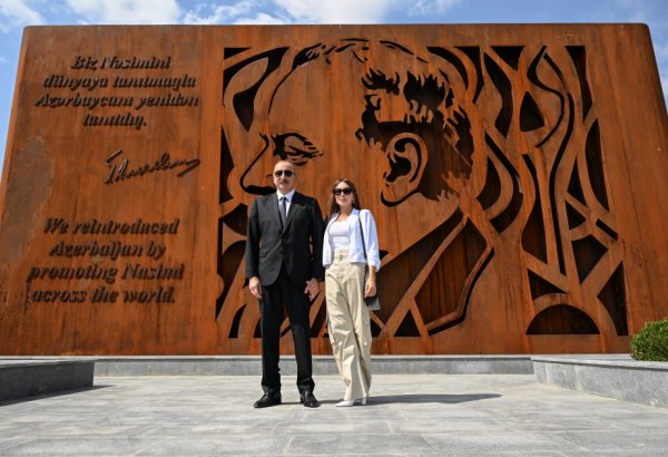 Footage of President Ilham Aliyev’s visit to Shamakhi with First Lady Mehriban Aliyeva posted on his social media (VIDEO)