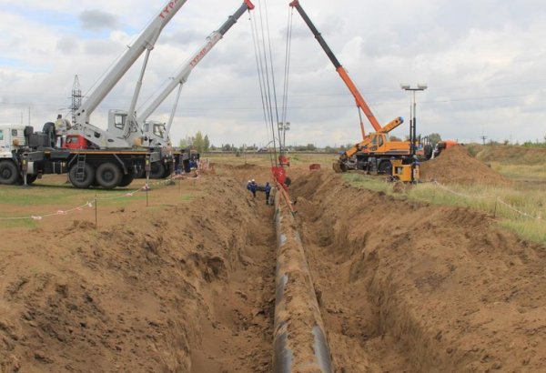KazTransOil completes 580-meter pipeline section to Pavlodar refinery