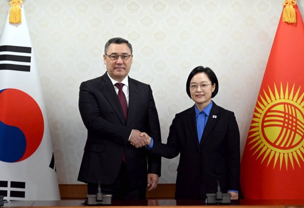 Kyrgyzstan proposes joint push for priority projects with South Korea