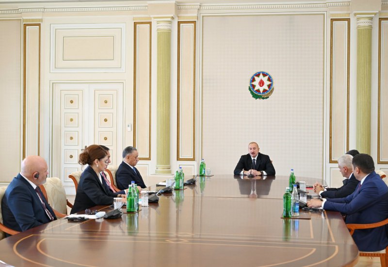 President Ilham Aliyev receives heads of security bodies of OTS member states (PHOTO)
