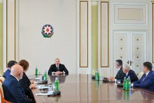President Ilham Aliyev receives heads of security bodies of OTS member states (PHOTO)