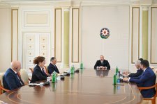 President Ilham Aliyev receives heads of security bodies of OTS member states (PHOTO)