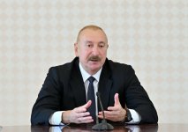 President Ilham Aliyev receives heads of security bodies of OTS member states (PHOTO)