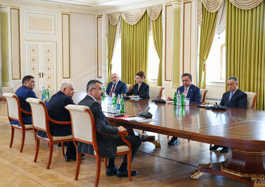President Ilham Aliyev receives heads of security bodies of OTS member states (PHOTO)
