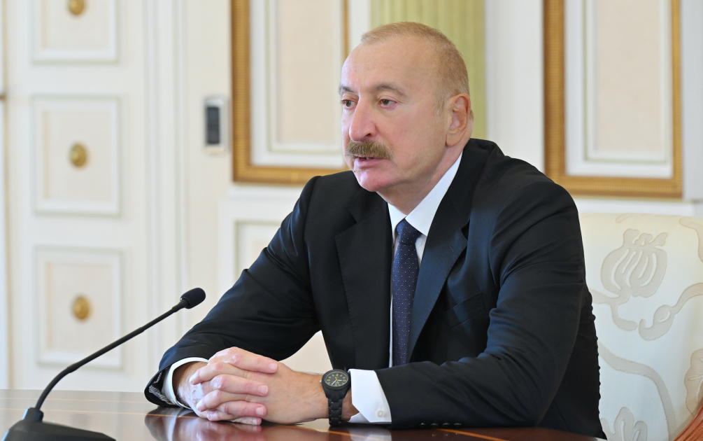 President Ilham Aliyev receives heads of security bodies of OTS member states (PHOTO)