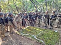 Azerbaijani service members participate in international competition in South Korea (PHOTO)