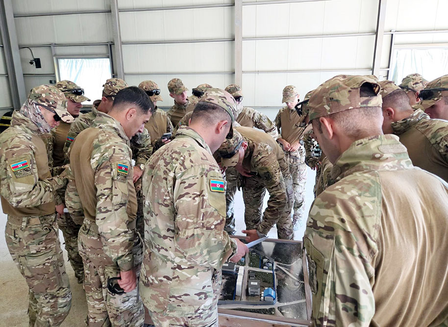 Azerbaijani service members participate in international competition in South Korea (PHOTO)