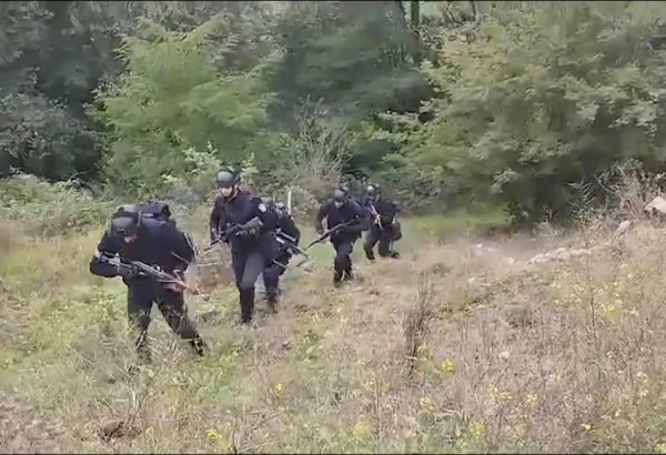 Azerbaijan's Ministry of Internal Affairs releases footage on anti-terrorist measures (VIDEO)