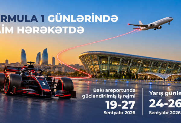 Heydar Aliyev International Airport to operate in enhanced mode ahead of Formula 1